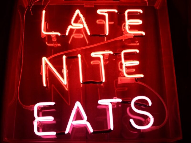 Neon sign