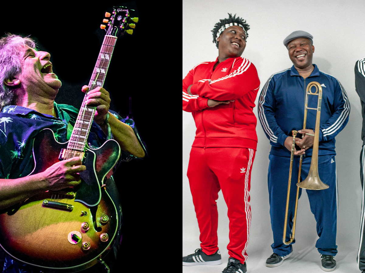 Guitarist Chris Cain, trombonist Marcus Lewis with Kadesh Flow and Kemet Coleman