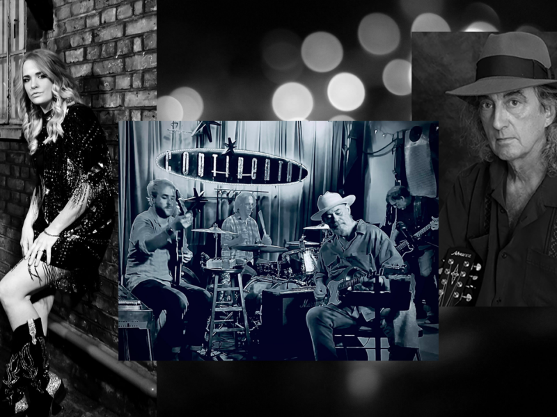 Musicians Elles Bailey, Jon Dee Graham and James McMurtry