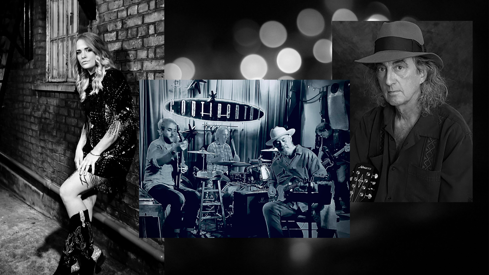 Musicians Elles Bailey, Jon Dee Graham and James McMurtry