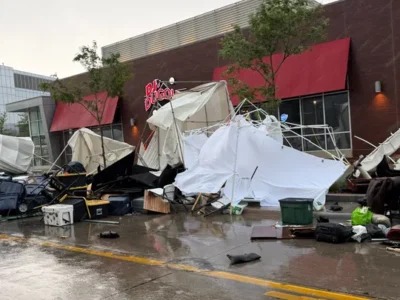 Omaha Art Fair organizers launch fundraiser for artists after event damaged by storm