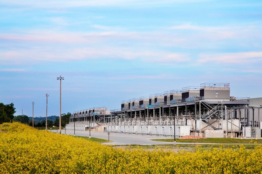 Google has three data centers in the Omaha area, including this one in Council Bluffs.