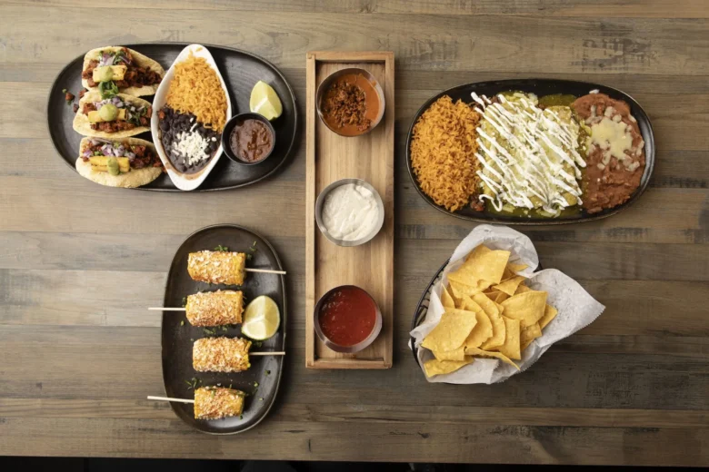 A variety of food