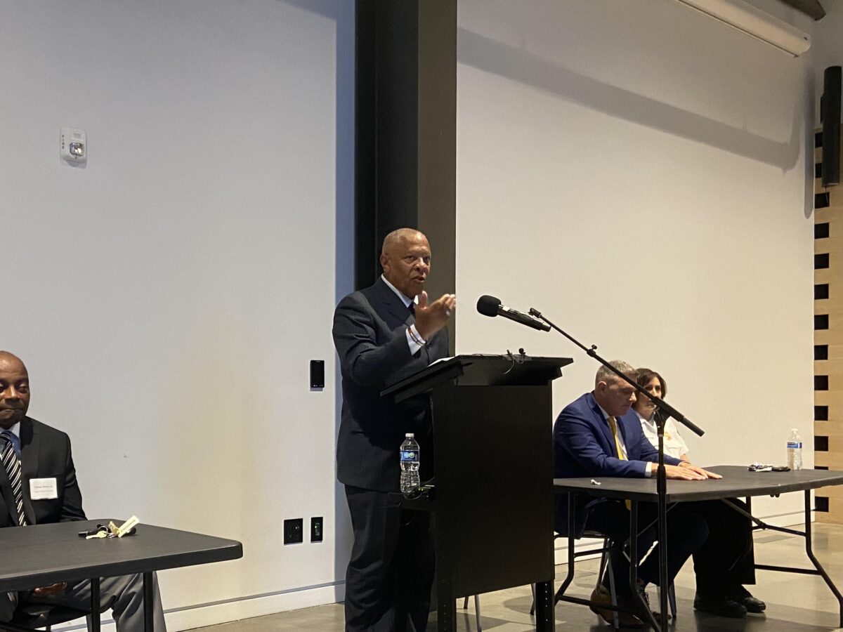 Omaha mayor talks brain drain, public safety in first of four planned town halls