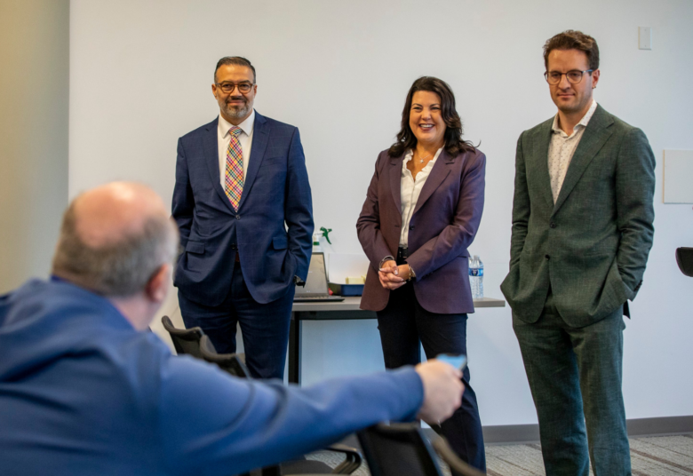Google and OPPD officials make announcement